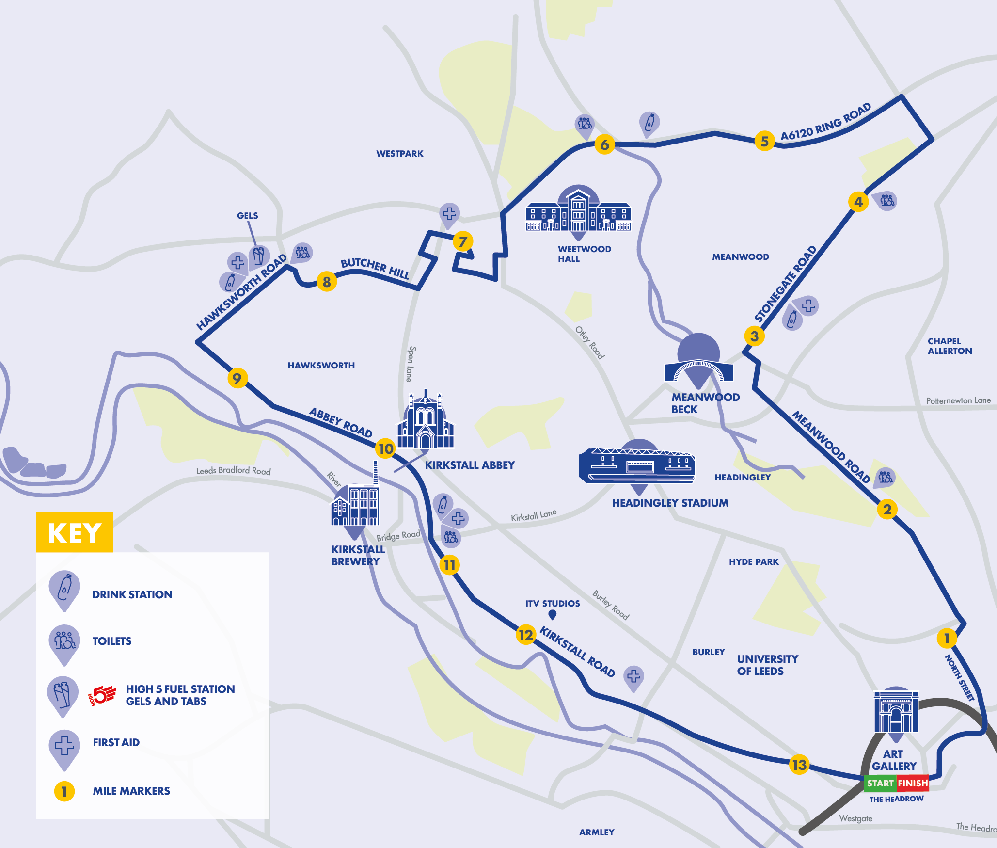 Leeds Half Marathon 8th May 2022 Run For All Run For All