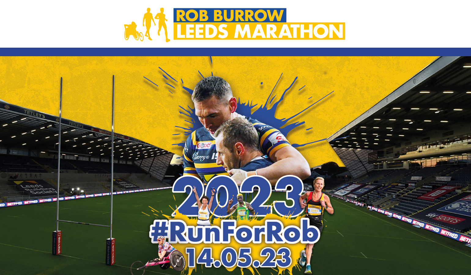 City to play host to Rob Burrow Leeds Marathon in 2023 Run For All City to play host to Rob Burrow Leeds Marathon in 2023 Run For All