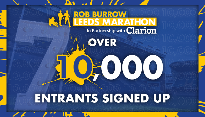 Rob Burrow Leeds Marathon reaches 10,000 entrants smashing the initial