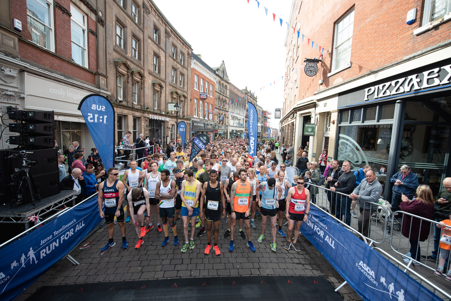Run For All News Asda Foundation Derby Half Marathon hailed a success